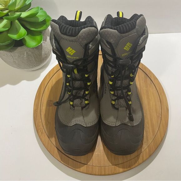 Columbia Bugaboot Gray Waterproof‎ Snow Boots Insulated Men's Size 6 - Picture 6 of 9